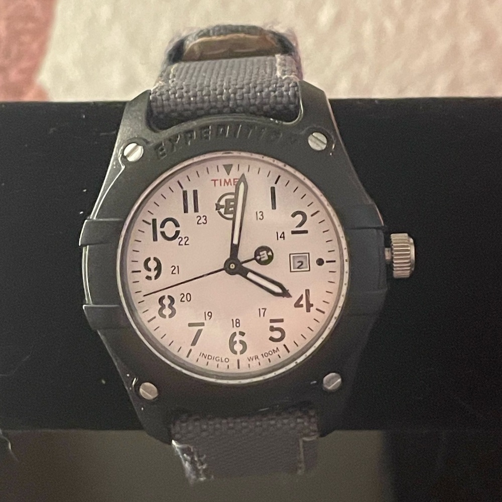 Timex Expedition Black and Gray watch